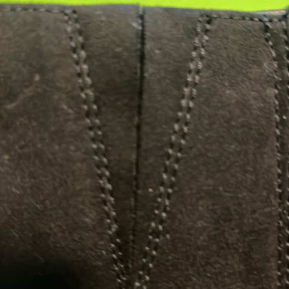 Women’s faux suede new without tags black knee-high boots.size 8 medium - Picture 9 of 10